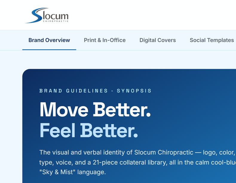 The Slocum Brand and Collateral Hub